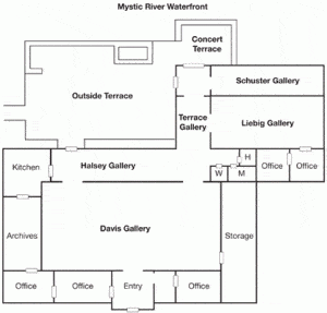 Mystic Arts Center Floor Plan