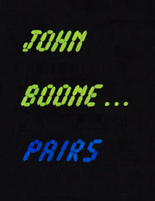 John Boone... Pairs